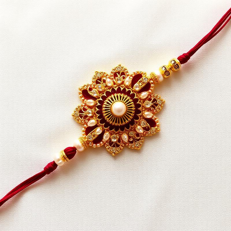 Beaded Designer Rakhi Set