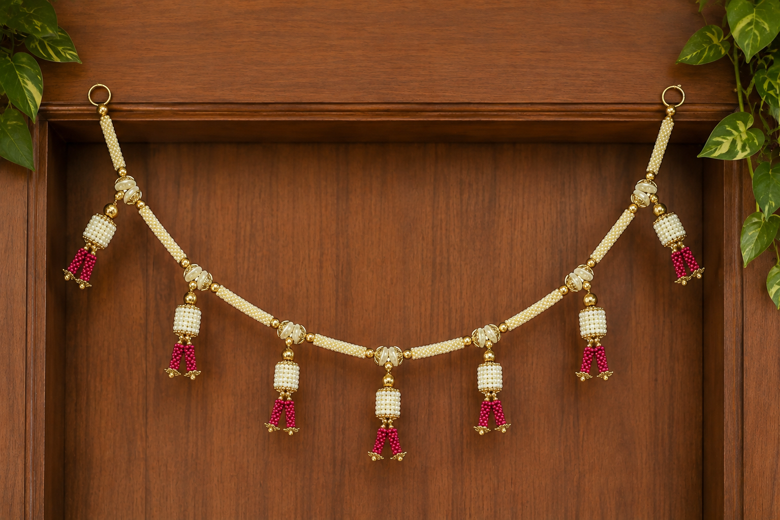 Pearl & Tassel Toran