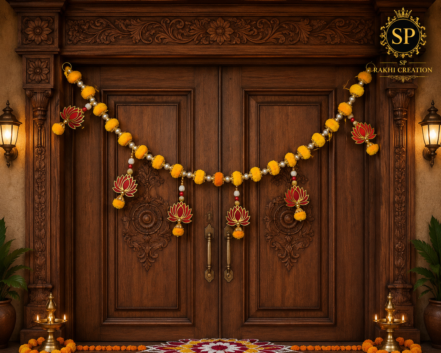 Marigold Bell Toran